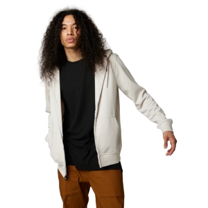 NO CONTEST ZIP FLEECE [VIN WHT]: Größe - L