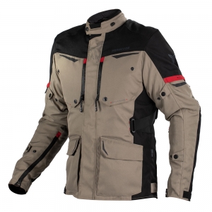 NORDCODE - Chaqueta SENEGAL, beige / negro [M] [nuevo]