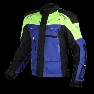 NORDCODE - Chaqueta X-Cross - L, azul/fluorescente [nueva]