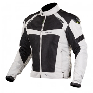 NORDCODE - Motorjas FIGHT AIR - 4XL, grijs