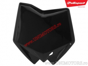 Number plate holder black - Husqvarna CR 125 / TC 450 / TC 510 ('05-'09) / TC 250 4T ('05-'10) - Polisport