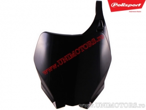 Number plate holder black - Yamaha YZ 125 / YZ 250 2T ('06-'14) / YZ 250 F 4T / YZ 450 F ('06-'09) - Polisport