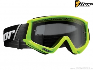 Okulary ochronne enduro / cross Combat Sand (zielono-czarne) - Thor