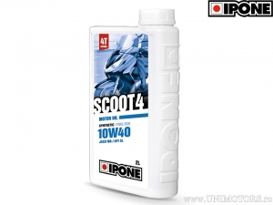 Olio motociclistico Scoot 4 10W40 4T 2L - Ipone