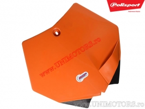 Orange competition number support - KTM SX 125 2T / SX 250 2T / SX-F 250 4T / SX-F 450 ('07-'10) / SX 150 2T ('09-'10) - Polispo