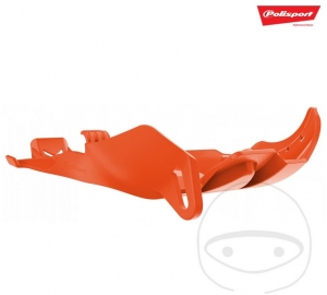 Orange Plastic Motor Shield - Polisport for Husqvarna TC 250 2T ('14-'16) / KTM SX 250 ('06-'16) - JM