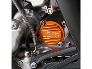 Oranger Ölfilterdeckel KTM EXC Racing / EXC-F / SX-F / SXS / Super Duke / SMR / XC ATV / Adventure / XC - KTM