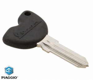 Original blank key - Vespa ET2 / ET4 / LX / Primavera / S / Sprint 2T-4T AC 50cc - Vespa