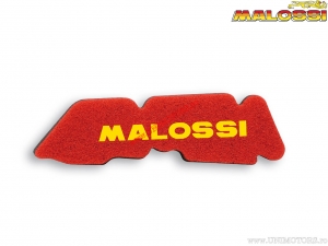 Original double air filter sponge (1414497) - red - Aprilia Habana Custom 50 Air 2T E2 '04-'10 (Piaggio) - Malossi