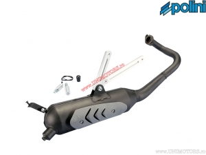 Original exhaust pipe (200.0320) - homologated - Kymco Agility R12 Basic 50 AIR 2T E2 ('07-'08) - Polini