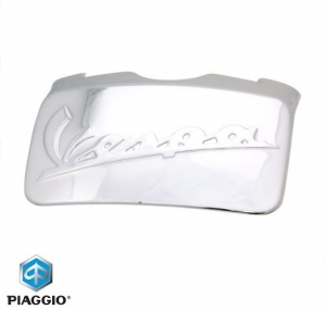 Ornamento cromado para bagageiro - Vespa LX / LXV / S 50-150cc / Vespa Granturismo / GTS / GTV 125-300cc - Piaggio