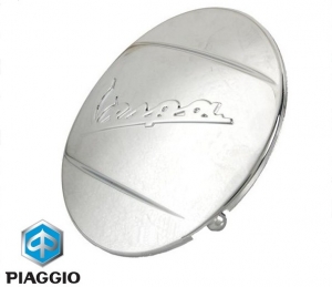 Ornamento cromado tampa de transmissão - Vespa ET4 / LX / S 125-150cc / GTS / GTS Touring / GTV / GTV Touring 4T 125-250-300cc 