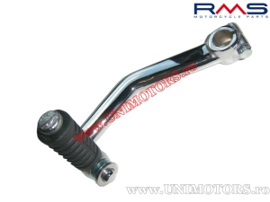 Pédale de démarrage - Aprilia / Derbi / Gilera / Piaggio (chrome) - 50-150cc - (RMS)