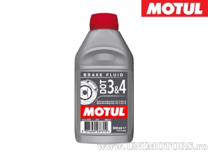 Płyn hamulcowy Motul - DOT3 / DOT4 500ML