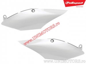 Paneles Laterales Blancos - Honda CRF 250 R ('18-'19) / CRF 450 R / CRF 450 R ('17-'19) - Polisport