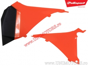 Panneau latéral boîte à air (orange / set) KTM EXC 125 / EXC 250 / EXC 300 / EXC 450ie / EXC 500ie ('12-'13) - Polisport