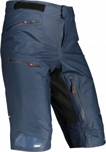 Pantalon court MTB 4.0 bleu marine: Taille - 34