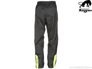 Pantalon de pluie moto Furygan Black-Yellow Fluo (noir-jaune fluo) - Furygan