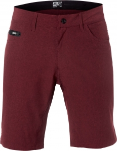 Pantalones cortos casuales Machete Tech [Rojo oscuro]: Talla - 30