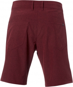 Pantalones cortos casuales Machete Tech [Rojo oscuro]: Talla - 30