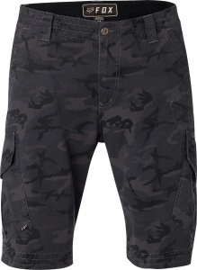 Pantalones cortos casuales Slambozo Camo Cargo [Camuflaje negro]: Talla - 28