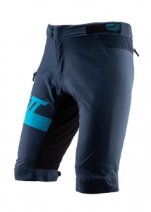 Pantalones cortos de MTB para mujer Leatt DBX 2.0 azul/amrin: Talla - 38