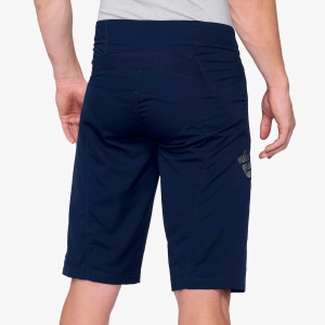 Pantalones cortos MTB Airmatic azul oscuro: Talla - 30