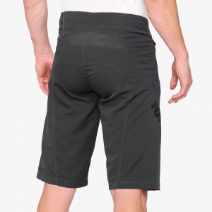 Pantalones cortos MTB Airmatic carbón: Talla - 32