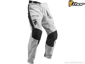 Pantaloni Enduro/Cross Terrain Off Road Gear (Grigio/Nero) - Thor