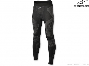 Pantalons de moto de route Ride Tech Winter Tech Top / Bottom (noir/gris) - Alpinestars