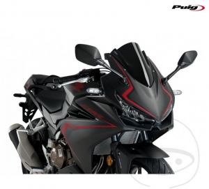 Para-brisa de corrida preto - Honda CBR 500 RA ABS ('19-'20) - JM