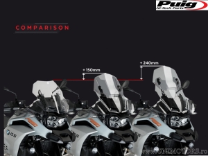 Para-brisa de turismo Puig New Generation transparente nu - BMW F 850 850 GS ABS ('18-'20) - Puig