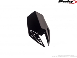 Para-brisa racing Puig preto para motocicletas naked - Kawasaki Z 800 A ('13-'16) / Z 800 B ABS ('13-'17) / Z 800 C E-Version ('