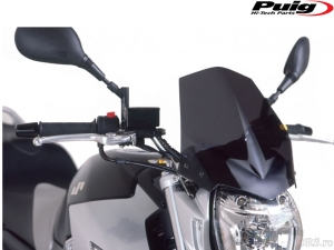 Parabrezza racing Puig fumé scuro - Suzuki GSR 600 ('06-'10) / GSR 600 U ('06-'10) / GSR 600 A ABS ('07-'11) - Puig