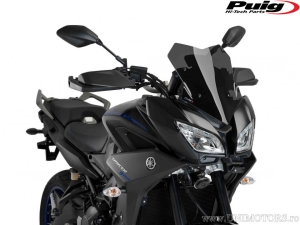 Parabrezza Racing Puig Fumé Scuro - Yamaha MT-09 850 A ABS MTN850-A ('18-'19) / MT-09 850 SP A ABS MTN850-D ('18-'20) - Puig