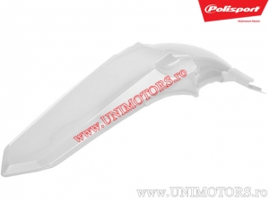 Parafango Posteriore Bianco - Yamaha YZ 125 / YZ 250 2T ('15-'19) - Polisport