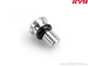 Parafuso de purga de ar telescópico M5x11mm - Honda CRF 450 R / Kawasaki KX 125 M / Suzuki RM-Z 250 / TM Racing MX 125 - Kayaba