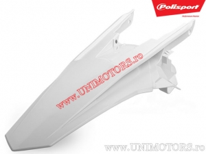 Paralama traseiro branco - KTM SX 125 / SX 150 / SX 250 2T / SX-F 250 ie 4T / SX-F 350 ie 4T / SX-F 450 ie ('16-'18) - Polisport