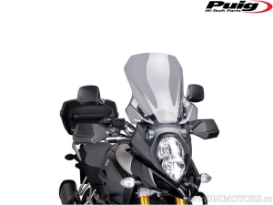 Pare-brise Touring Puig Fumé - Suzuki DL 1000 A V-Strom ABS ('14-'18) / DL 1000 XTA V-Strom ABS Roue à Rayons ('17-'18) - Puig