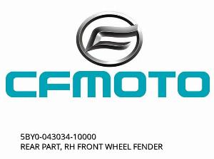 PARTE SPATE, ARIPIA FAȚĂ DREAPTA A ROȚII - 5BY0-043034-10000 - CFMOTO