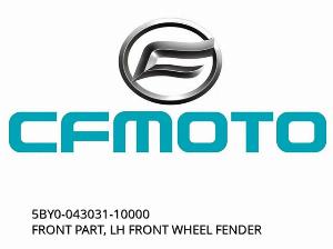 PARTEA DIN FAȚĂ, ARIPIA ROTII FAȚĂ STÂNGA - 5BY0-043031-10000 - CFMOTO