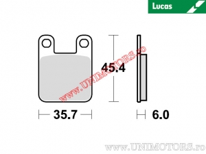 Pastiglie freno anteriori - MCB535SR sinterizzate SR - Lucas TRW