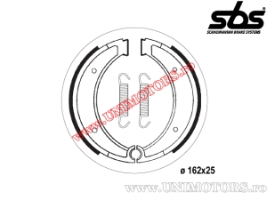 Pastiglie freno posteriori - 162x25mm SBS 2116 - (SBS)