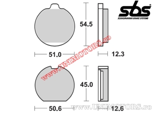 Pastiglie freno posteriori - SBS 514HF (ceramiche) - (SBS)