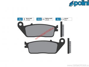 Pastiglie freno posteriori sinterizzate (102x39x8,3mm) - 1742059.S - Polini