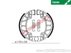 Pastilhas de freio dianteiras MCS987 - Lucas TRW