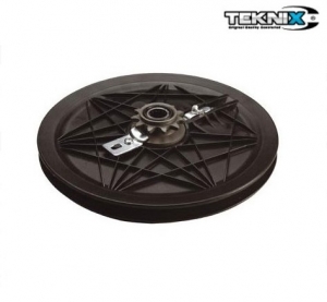 Pedal crank pulley - Moped Peugeot 103 MVL E / 103 MVL N / Vogue LE / LN / S2 / SE / SN / SX / SXA / VSE 2T AC 50cc - Teknix