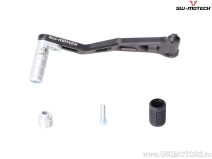 Pedala schimbator din aluminiu culoare negru-argintiu - Kawasaki Z650 ('16-'19) / Z650RS ('21-) - SW-Motech