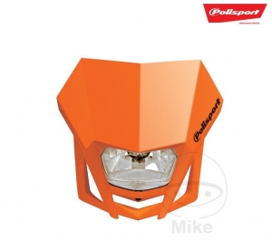 Phare (incluant masque - orange) enduro - universel - LMX - Polisport - JM