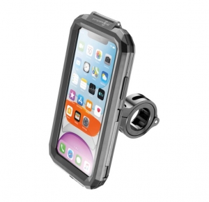 Phone holder Interphone model Armor - universal case - handlebar mounting - waterproof - maximum smartphone diagonal: 5.8 in